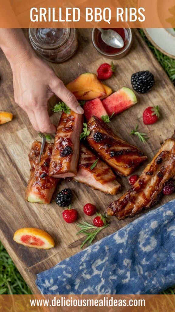 Grilled BBQ Ribs