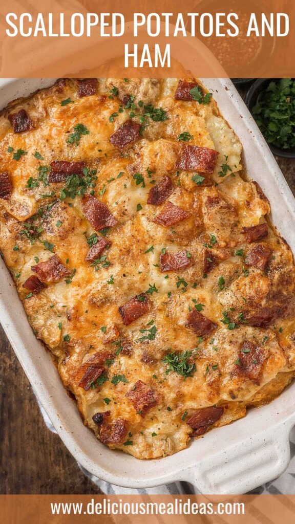 Scalloped Potatoes and Ham