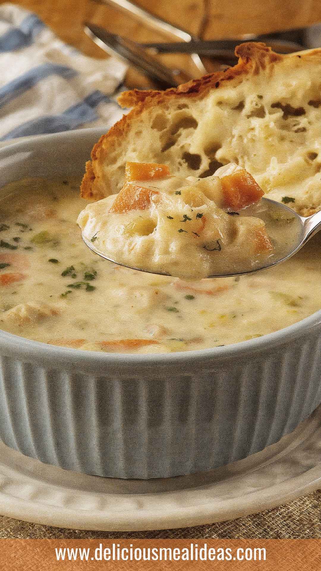 Best Chicken Pot Pie Soup Recipe