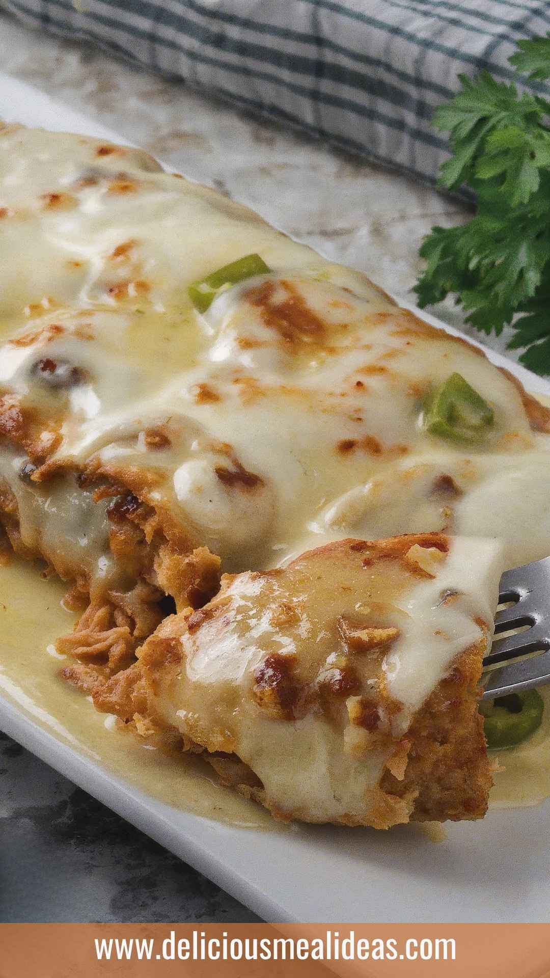 Best White Chicken Enchiladas Best White Chicken Enchiladas