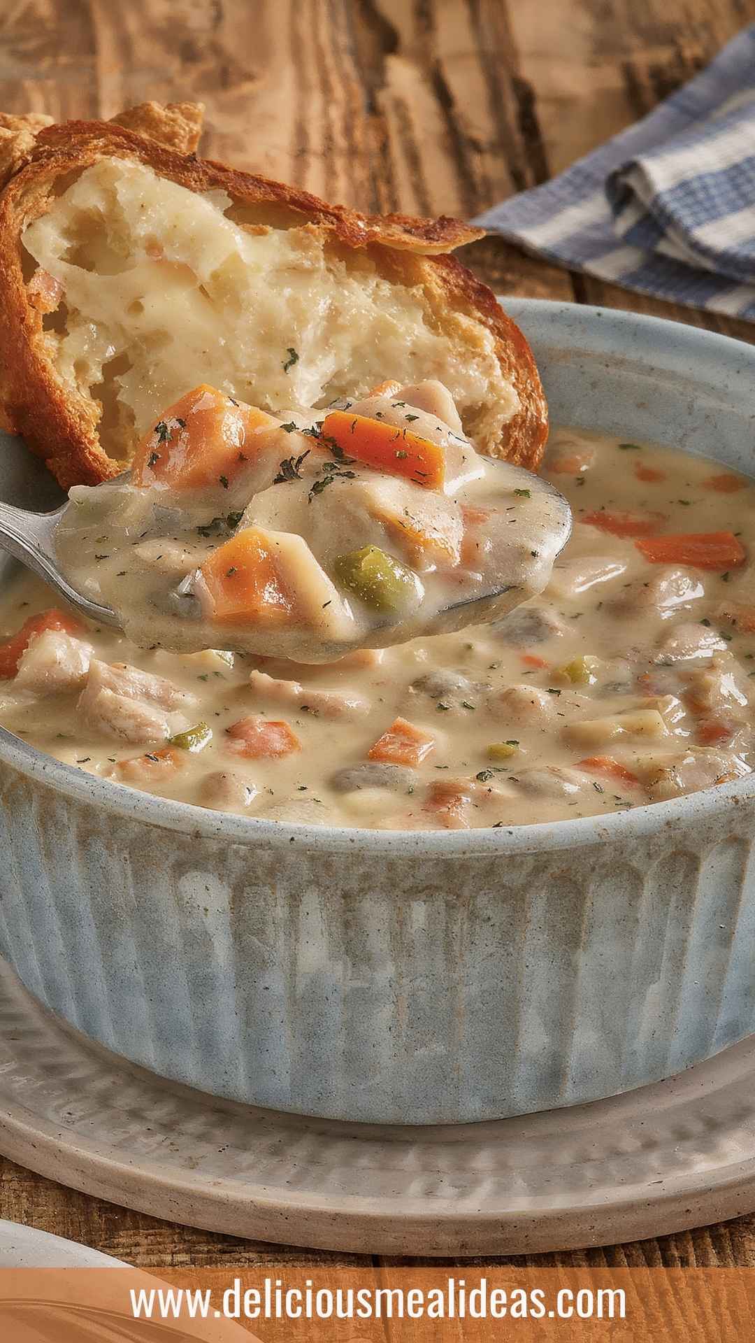 Chicken Pot Pie Soup Copycat Recipe