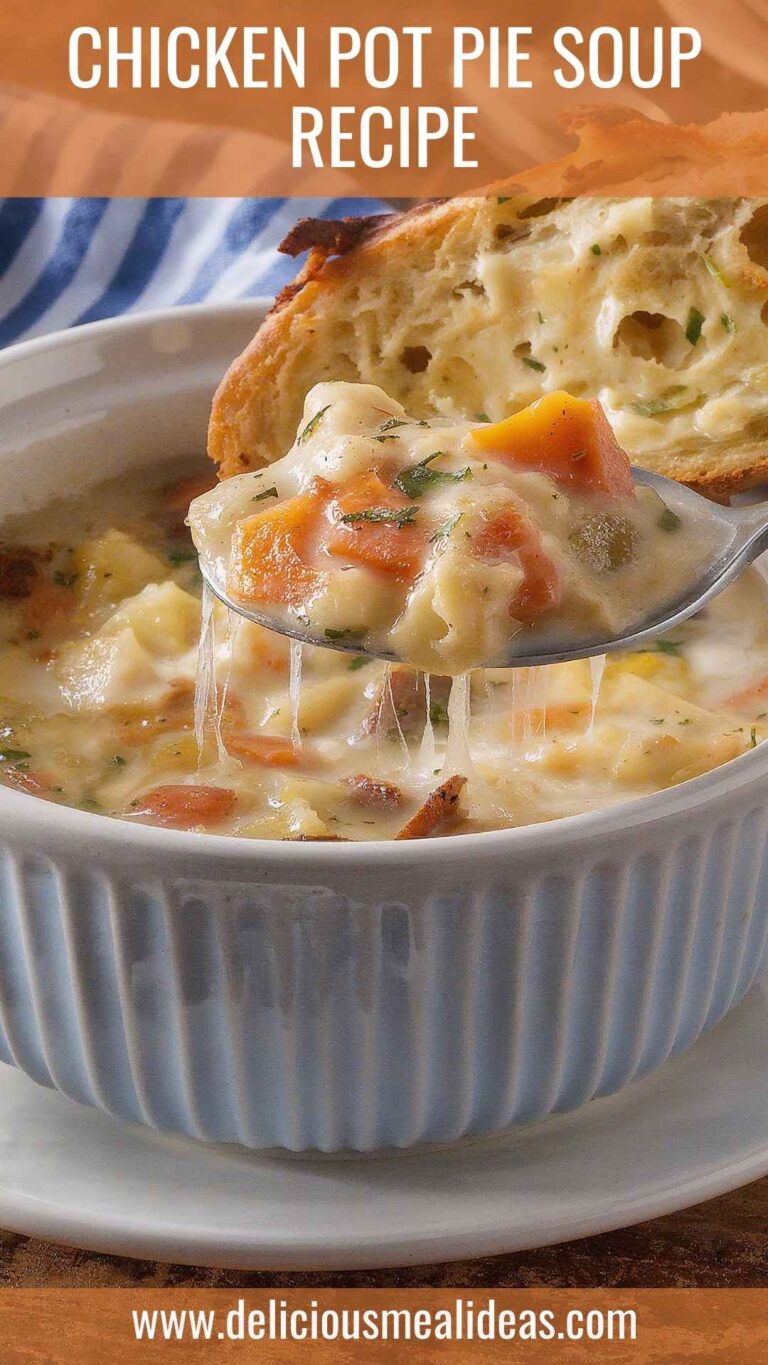 Chicken Pot Pie Soup Recipe – Delicious Meal Ideas