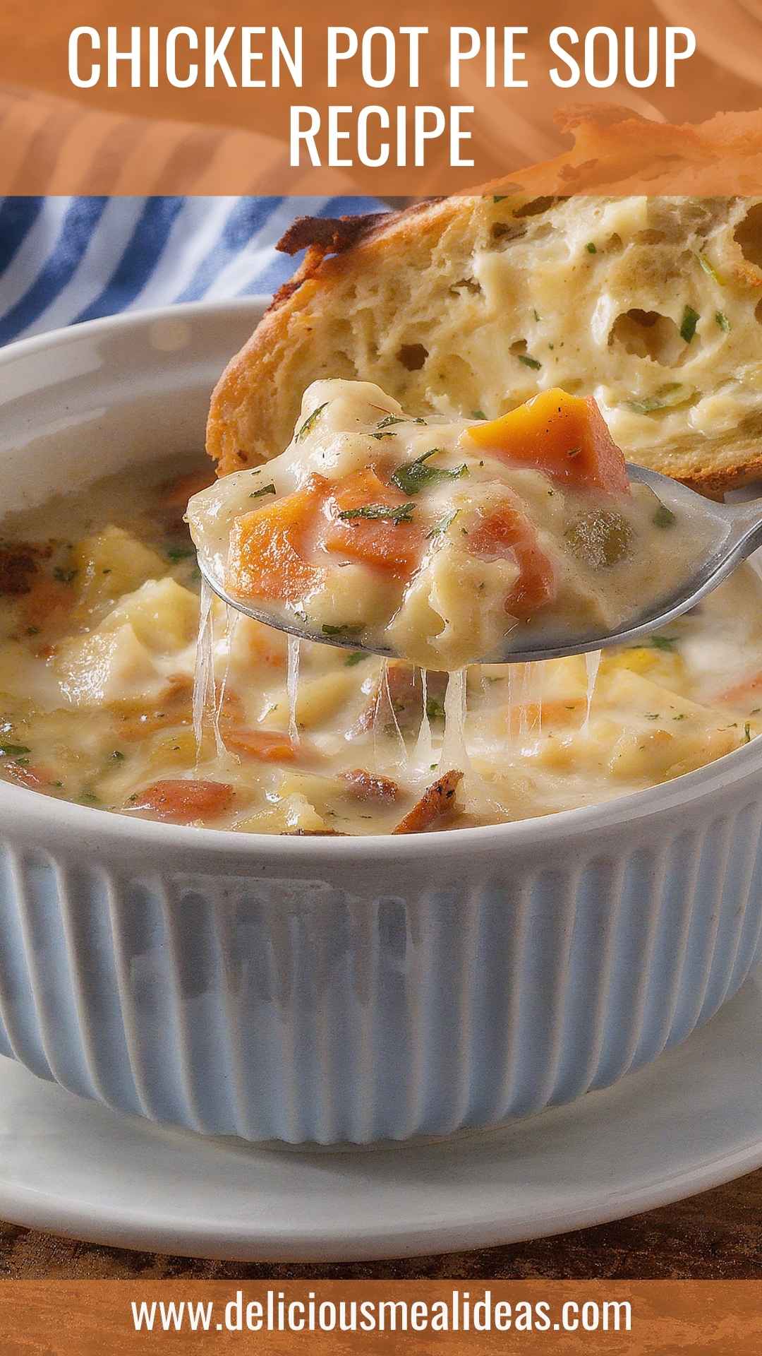 Chicken Pot Pie Soup Recipe