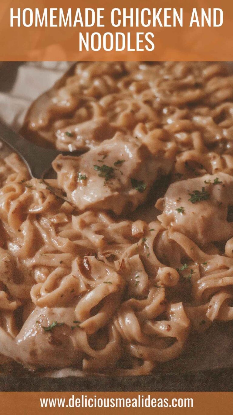 Homemade Chicken and Noodles – Delicious Meal Ideas
