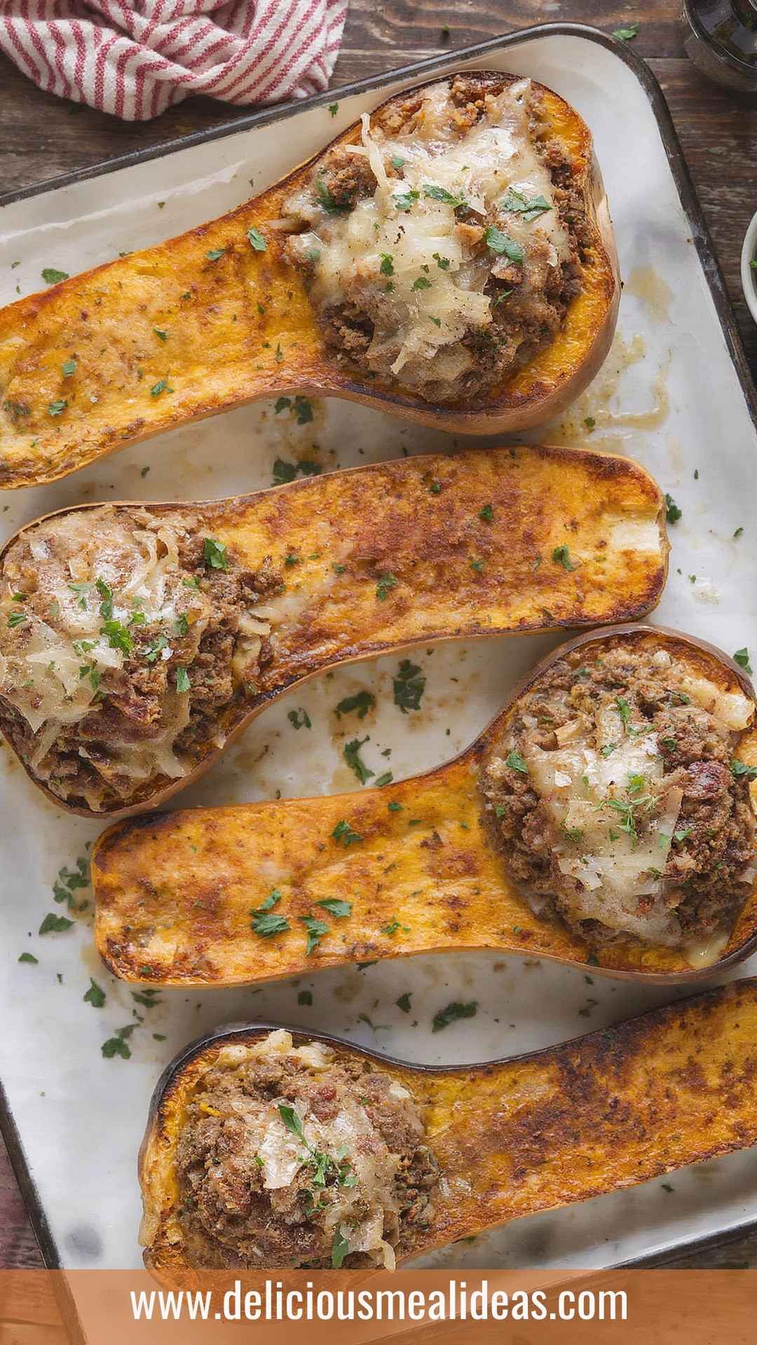 Stuffed Butternut Squash Copycat Recipe Stuffed Butternut Squash Copycat Recipe