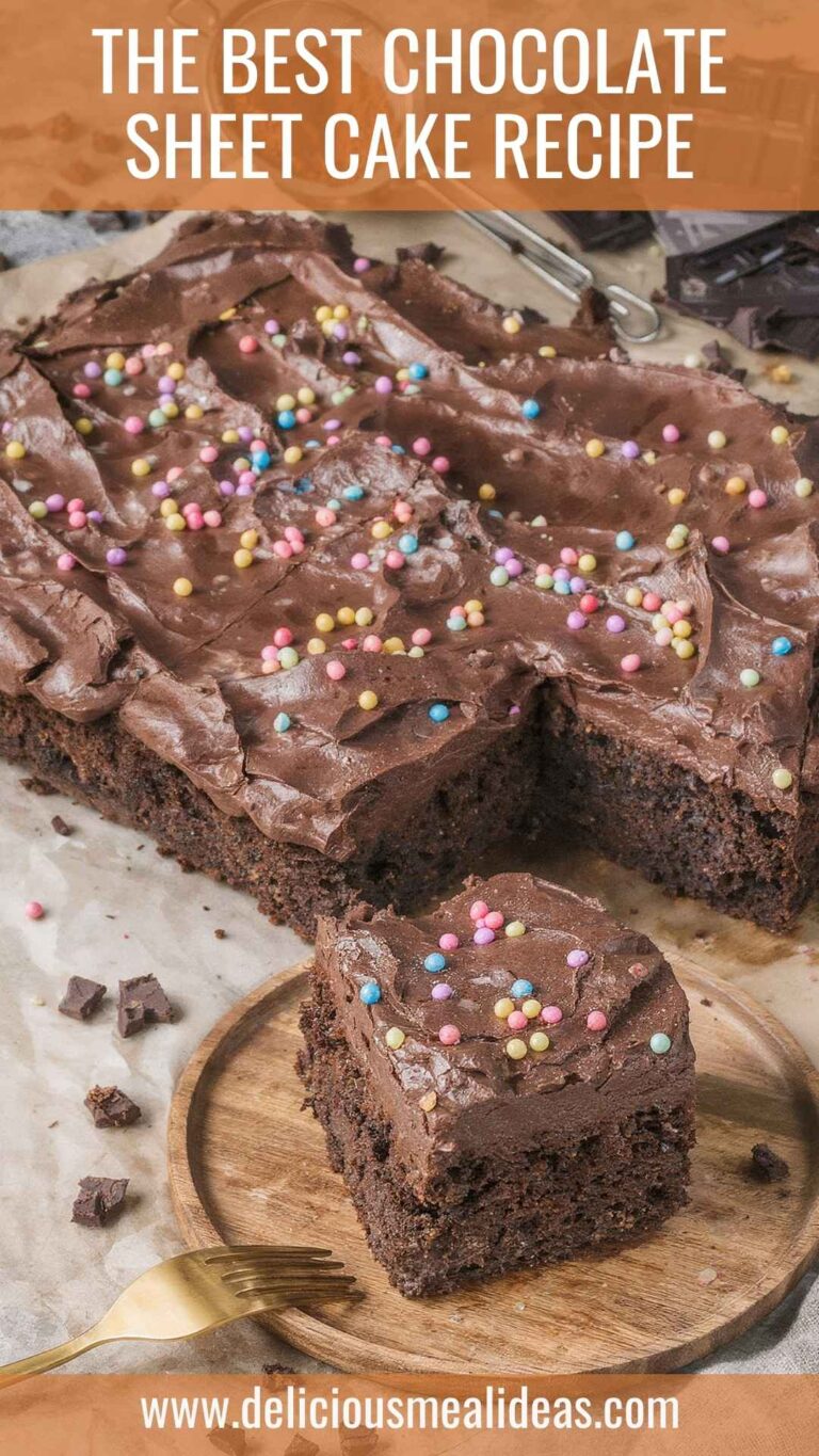 The Best Chocolate Sheet Cake Recipe – Delicious Meal Ideas