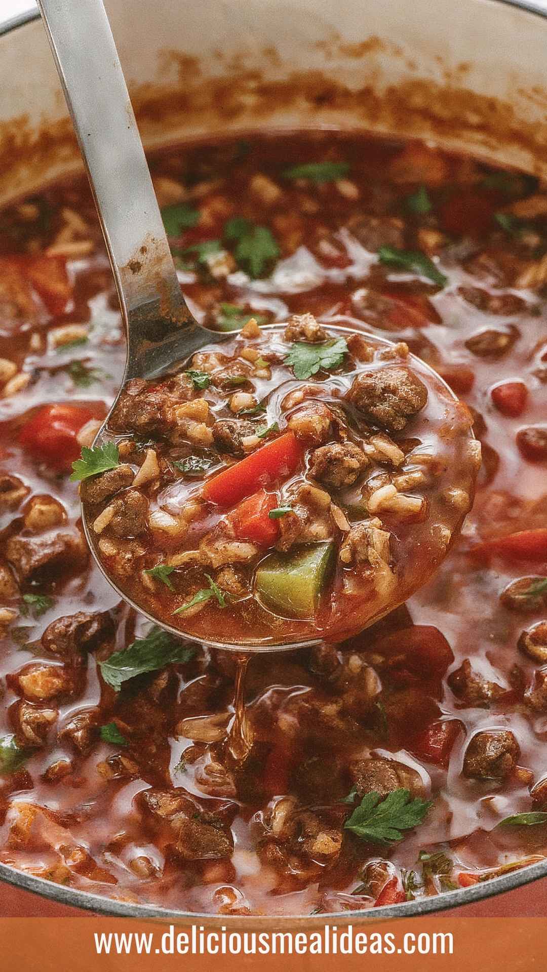 Best Stuffed Pepper Soup Best Stuffed Pepper Soup