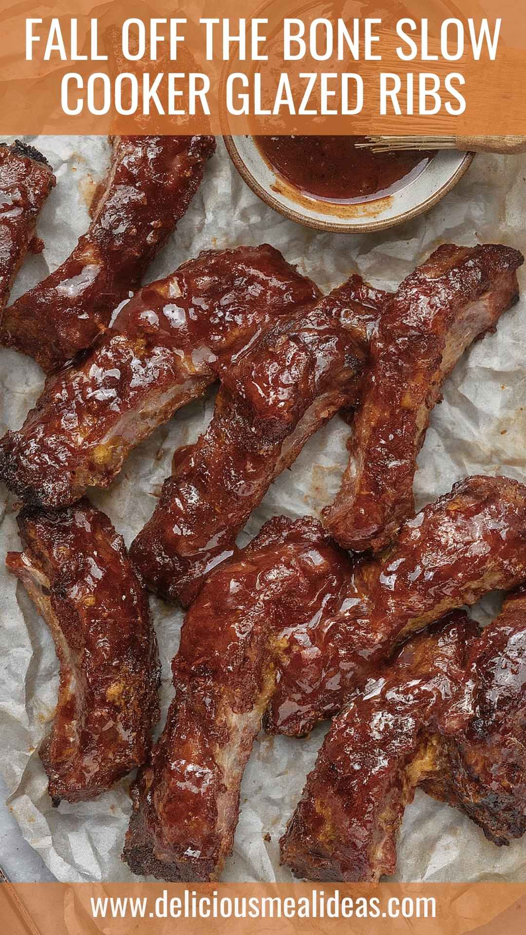 Fall Off the Bone Slow Cooker Glazed Ribs Fall Off the Bone Slow Cooker Glazed Ribs