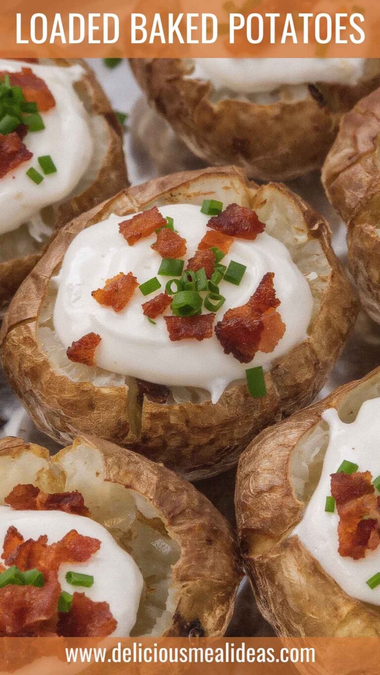 Loaded Baked Potatoes – Delicious Meal Ideas