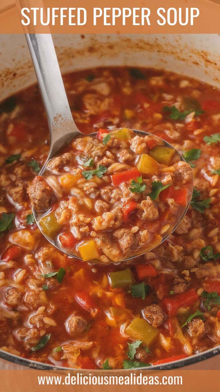 Stuffed Pepper Soup – Delicious Meal Ideas