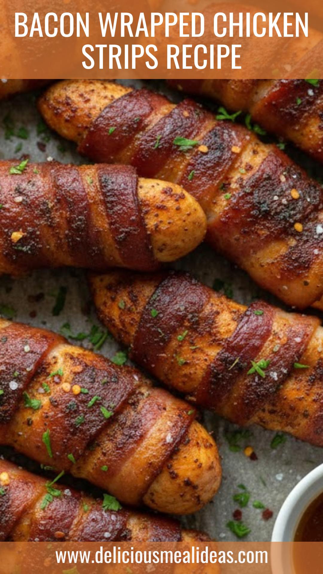 Bacon Wrapped Chicken Strips Recipe