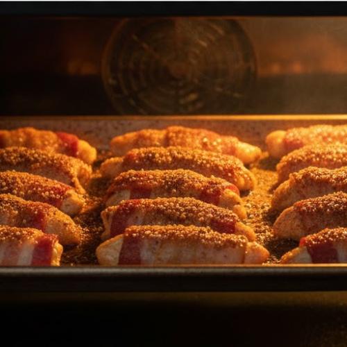 Step 4: Wrap the Chicken in Bacon Step 4: Wrap the Chicken in Bacon