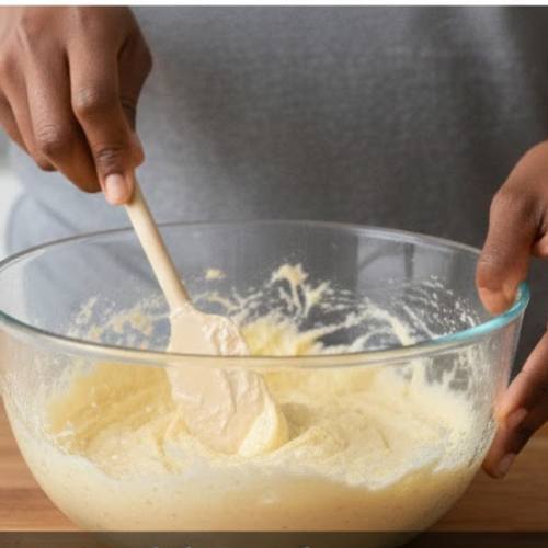 Step 6: Fold in the Bananas