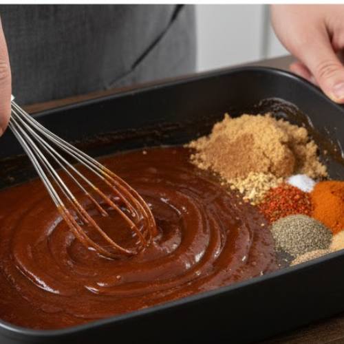 Step 3: Mix the BBQ Sauce Step 3: Mix the BBQ Sauce