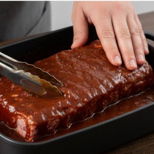 Step 4: Coat the Ribs in Sauce Step 4: Coat the Ribs in Sauce