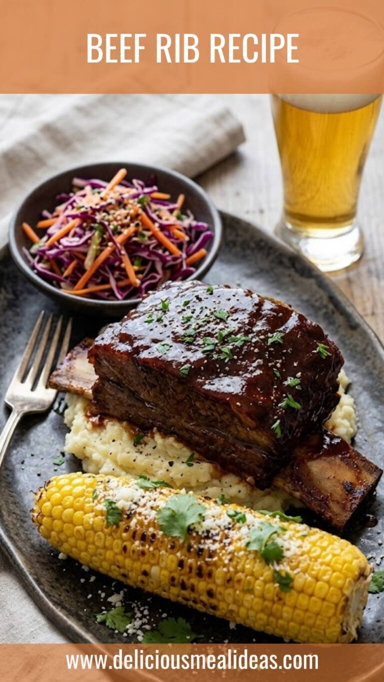 Beef Rib Recipe – Delicious Meal Ideas