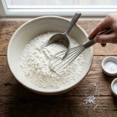 Step 2: Mix the dry ingredients Step 2: Mix the dry ingredients