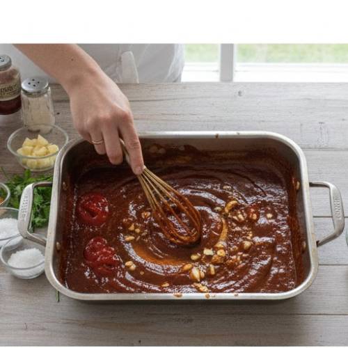 Step 3: Mix the BBQ Sauce