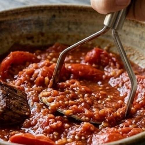 Step 5: Crush the Tomatoes