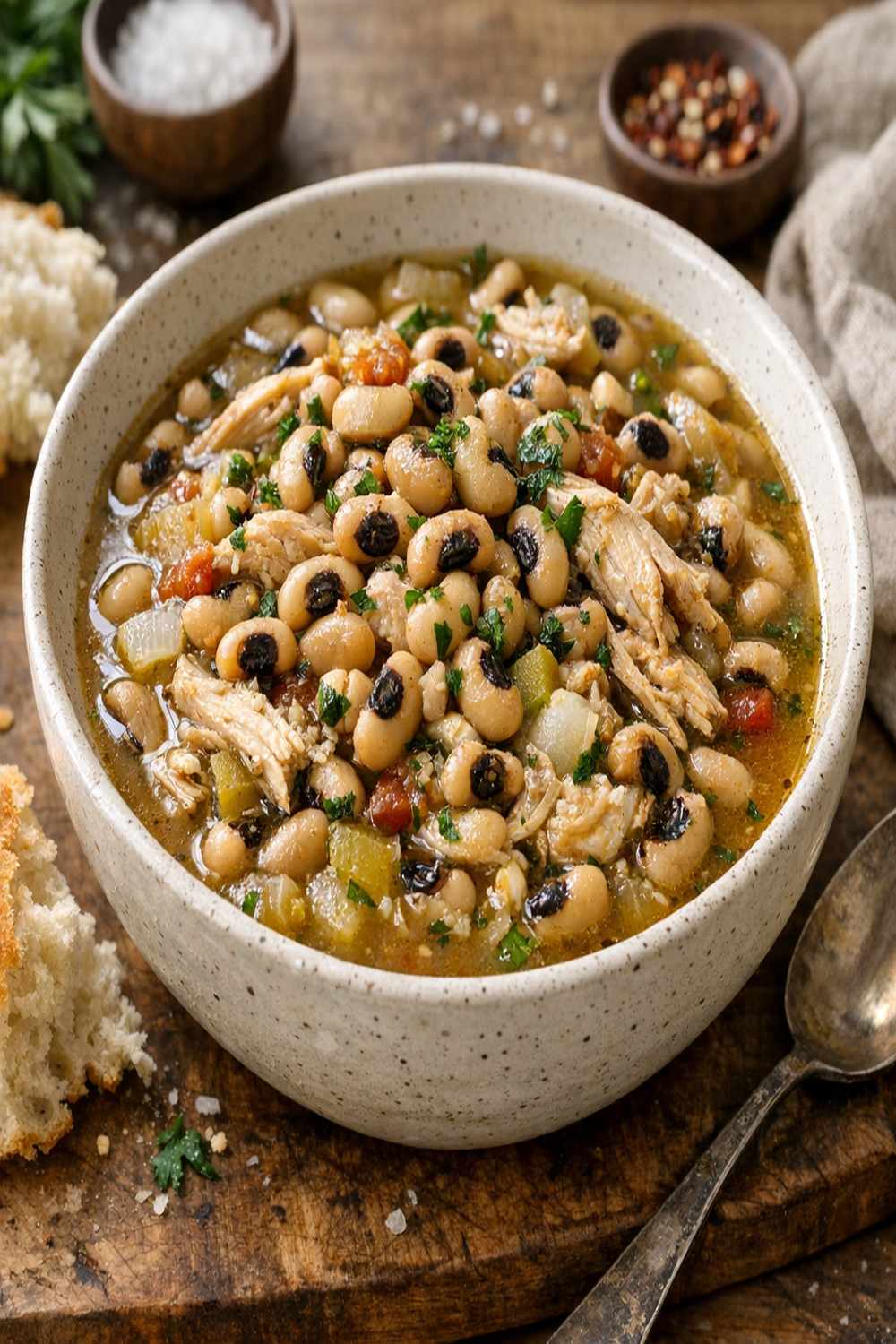 Black Eyed Peas With Chicken Broth Recipe
