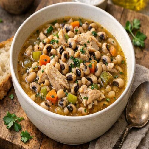 Black Eyed Peas Chicken Broth Recipe