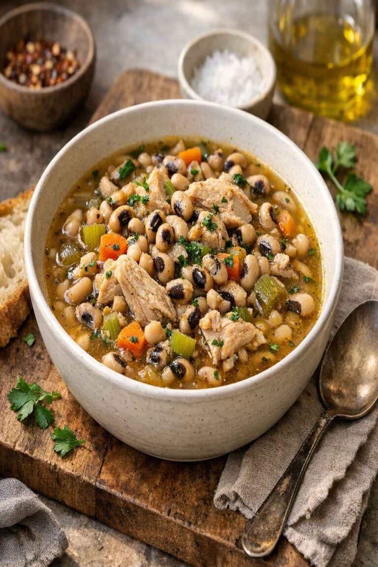Black Eyed Peas With Chicken Broth Recipe