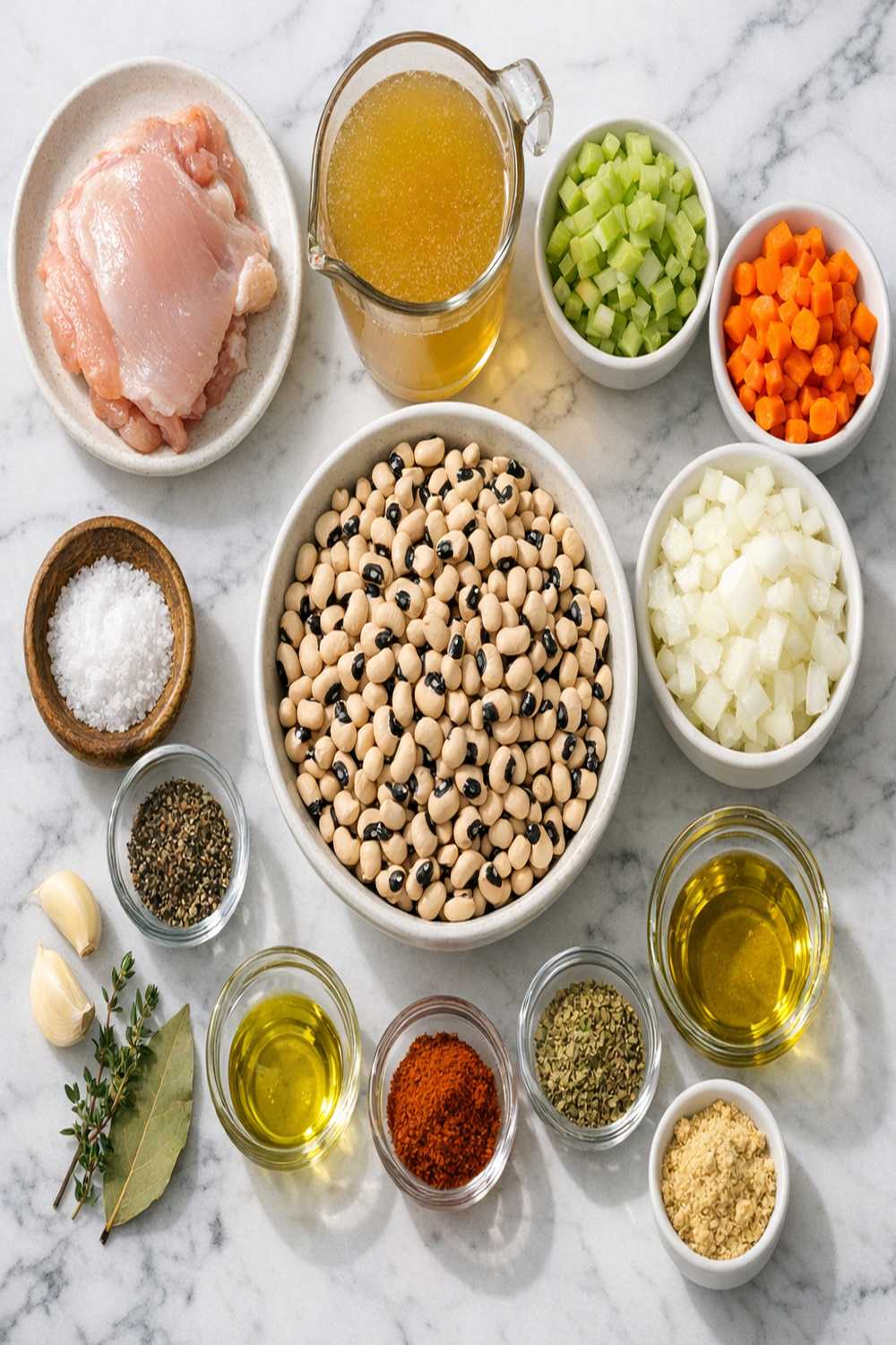 Black Eyed Peas With Chicken Broth Recipe ingredients