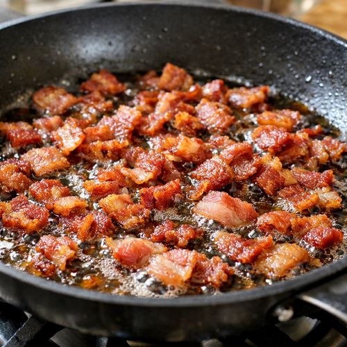 Step 3: Cook the Bacon Until Crispy