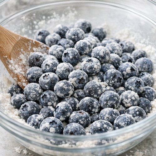 Step 6: Prepare and Fold In the Blueberries