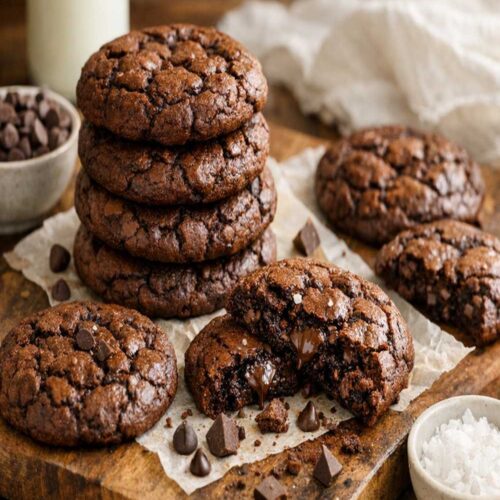 Brownie Cookies Recipe Fudgy Crackly