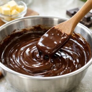 Brownie Cookies Recipe Fudgy Crackly step 1
