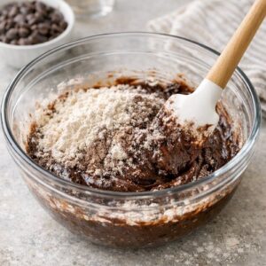 Brownie Cookies Recipe Fudgy Crackly step 4