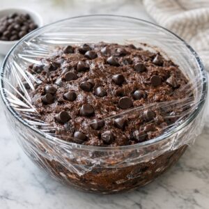 Brownie Cookies Recipe Fudgy Crackly step 5