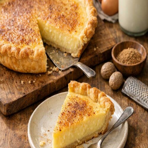 Buttermilk Custard Pie Recipe