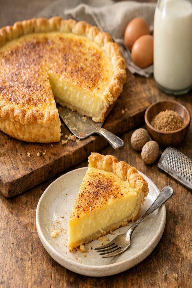 Buttermilk Custard Pie Recipe