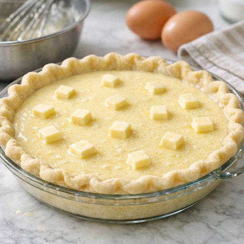 Step 5: Pour and Prepare for the Oven