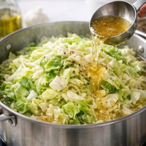 Cabbage With Chicken Broth Recipe step 4