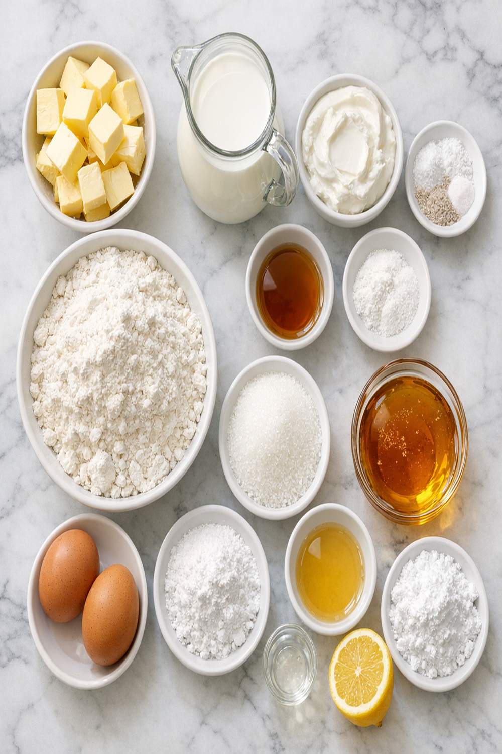 Cake With Glaze Recipe ingredients