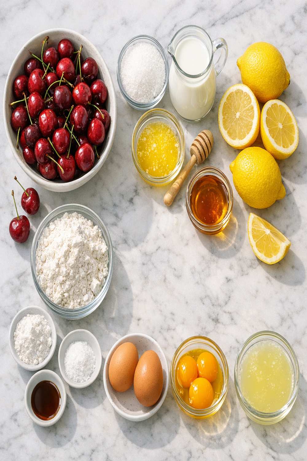 Cherry Lemon Recipe ingredients
