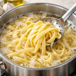 Chicken Vegetable Fettuccine Alfredo Recipe step 2