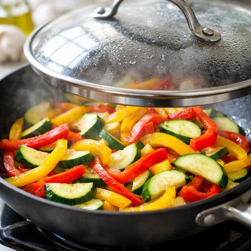 Step 5: Quickly Steam the Vegetables Until Just Tender