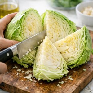 Healthy New Years Cabbage Recipe step 1