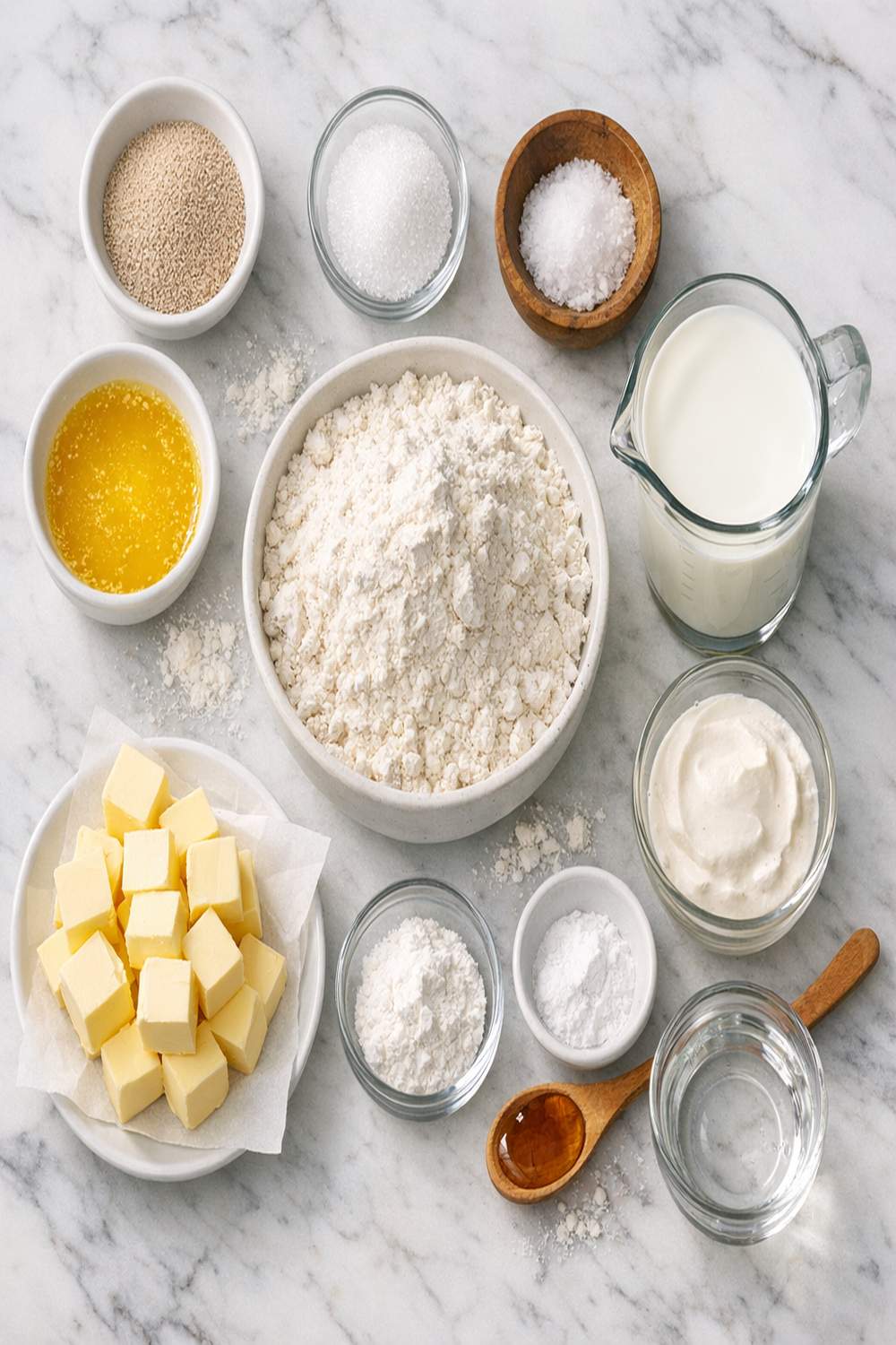 Yeast Biscuit Recipe ingredients